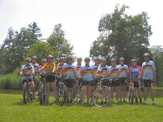 Radsportfreunde im WM-Fieber