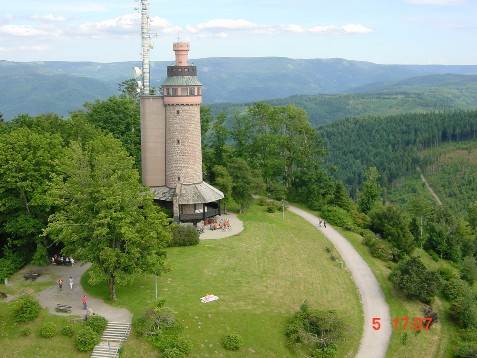 Biker auf dem Merkur