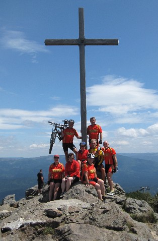 Bike-Gruppe in Zwiesel